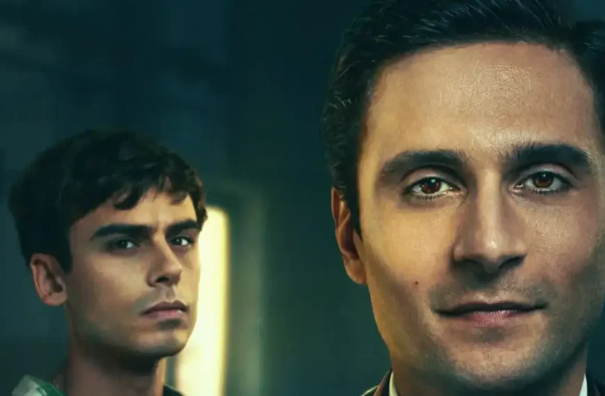 Primo piano di due attori protagonisti della miniserie Rai Livatino – Il giudice e i suoi assassini alla Festa del Cinema
