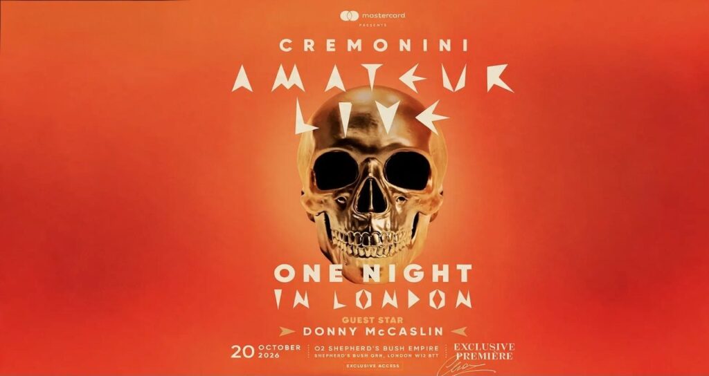 Cremonini AMATEUR Londra
