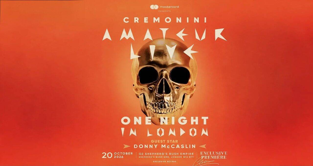Cremonini AMATEUR Londra
