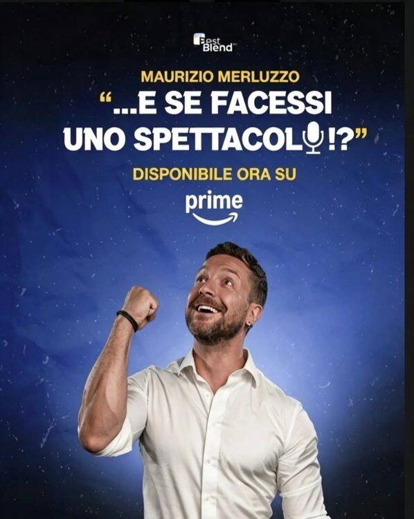 Maurizio Merluzzo spettacolo Prime Video