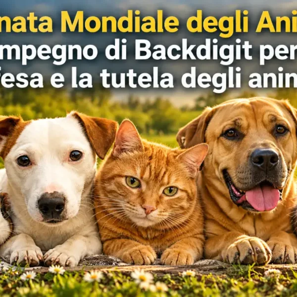 Giornata Mondiale degli Animali: l’impegno di Backdigit