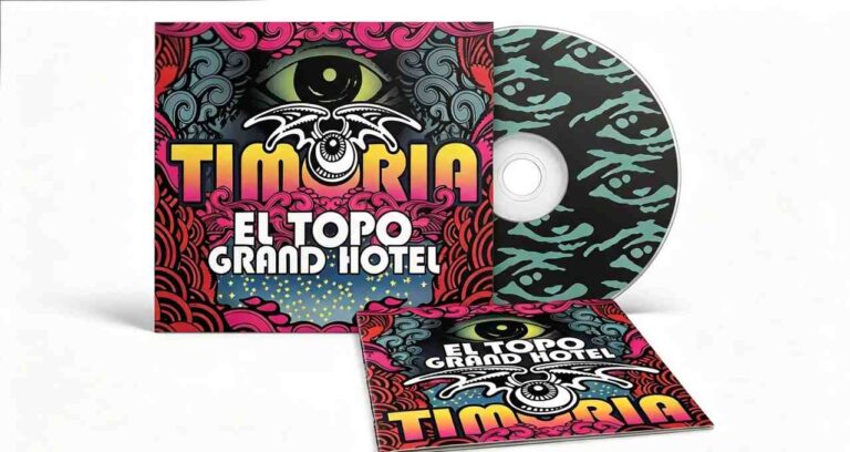 Edizione celebrativa per i 25 anni di El Topo Grand Hotel dei Timoria con copertina illustrata, libretto e disco decorato