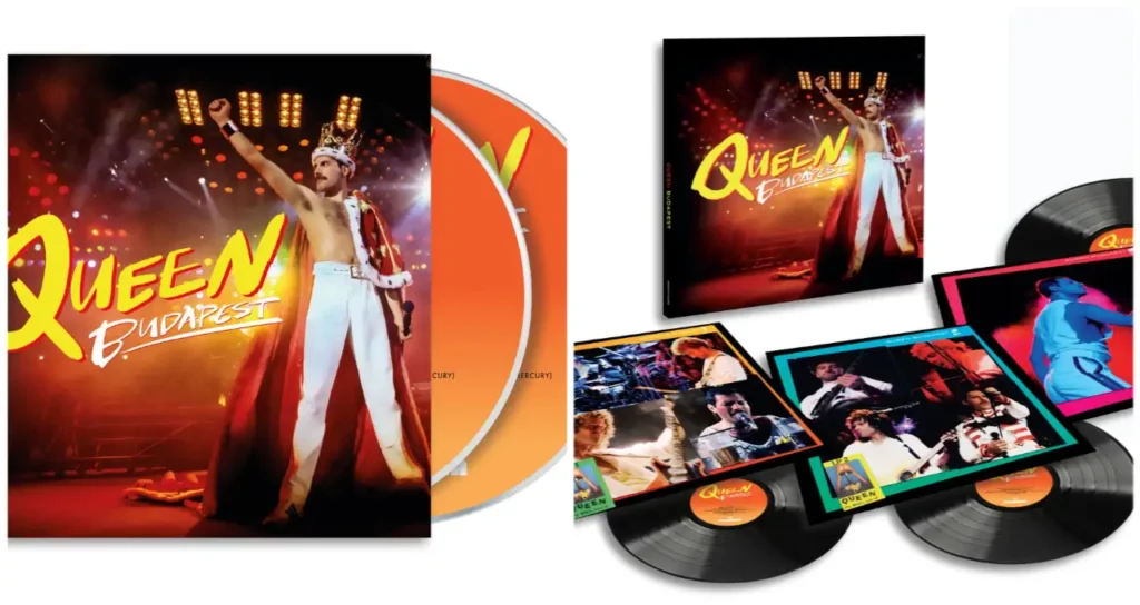 Edizioni in CD e vinile di Queen Budapest, con Freddie Mercury in concerto e il restauro 4k del leggendario live del 1986